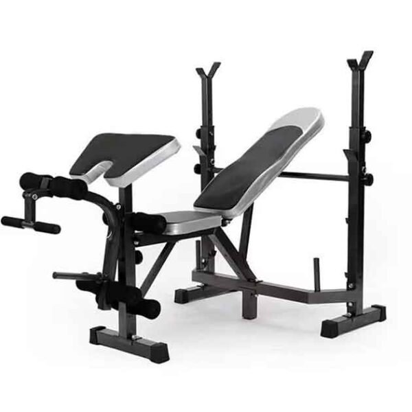 Banco con rack y predicador ploma