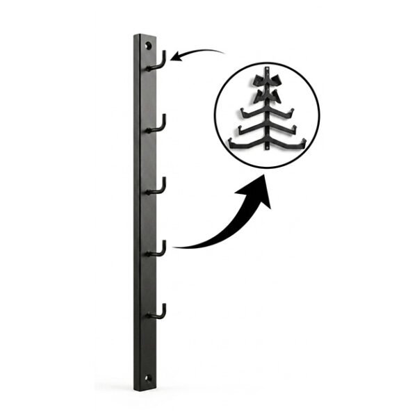 Rack de Agarres de Polea Vertical
