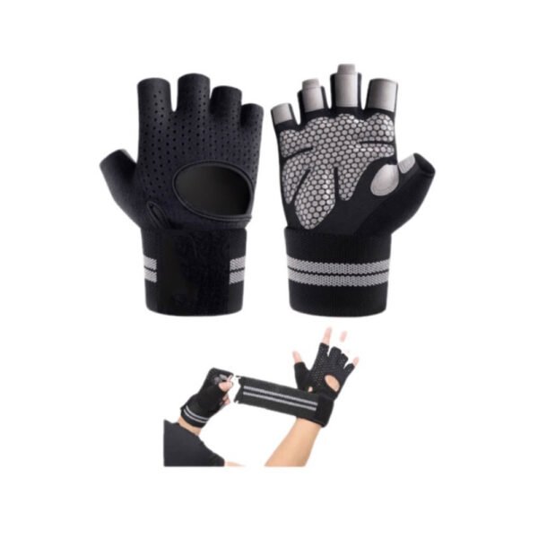 Guantes con muñequera